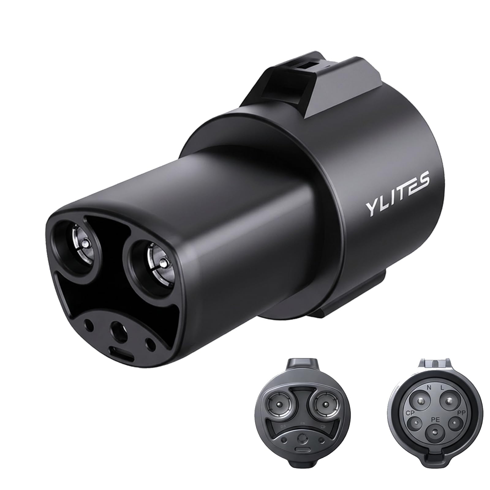 CCS1 to Tesla Charging Adapter, 250kW DC Fast Charge Converter, CCS to NACS Adapter with Enhanced Heat Dissipation, Easy Plug & Unplug for Public DC Fast Charging Stations & Road Trips