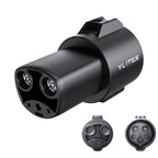 NACS to CCS Adapter for Fast Charging CCS1 EVs in Tesla V3/V4 Superchargers, Max 500A 1000V NACS DC Adapter, Dual Locks for Secure Connection and Easy Disconnect for Road Trip Backup