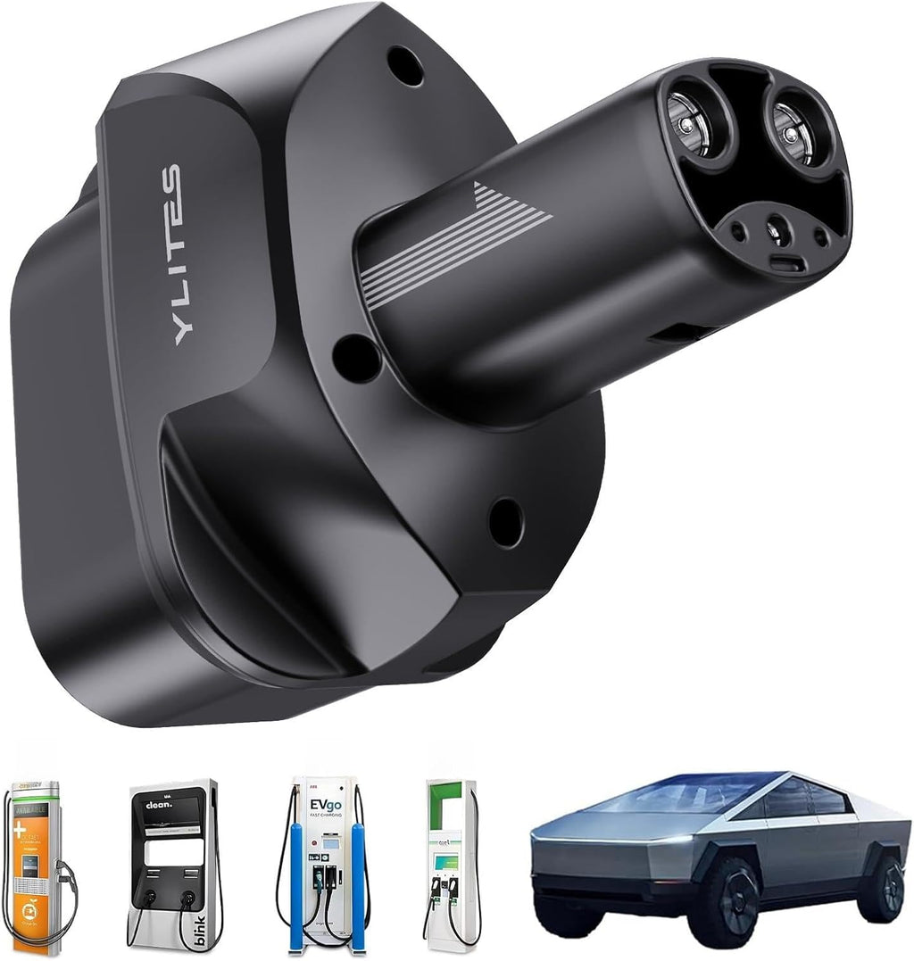 CCS1 to Tesla Charging Adapter, 250kW DC Fast Charge Converter, CCS to NACS Adapter with Enhanced Heat Dissipation, Easy Plug & Unplug for Public DC Fast Charging Stations & Road Trips