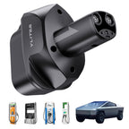 NACS to CCS Adapter for Fast Charging CCS1 EVs in Tesla V3/V4 Superchargers, Max 500A 1000V NACS DC Adapter, Dual Locks for Secure Connection and Easy Disconnect for Road Trip Backup